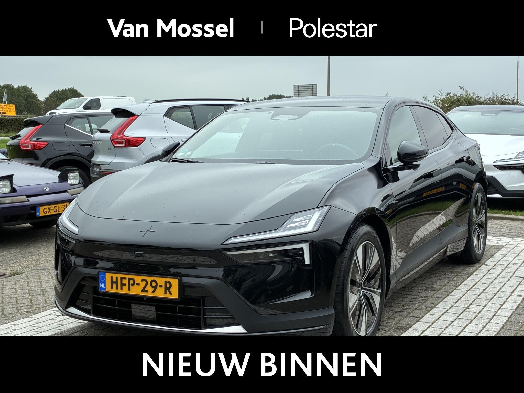 Polestar 4 Long Range Dual motor 100 kWh Harman&Kardon|Nappa, Auto's, Automaat, 660 min, 2000 kg, Zwart