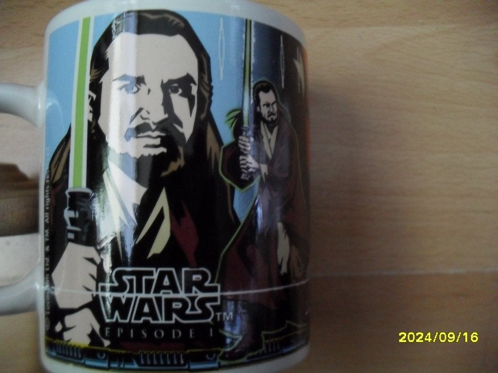 Star Wars Episode 1, Beker/Mok - Jedi vs Sith, Verzamelen, Ophalen of Verzenden, Zo goed als nieuw, Gebruiksvoorwerp