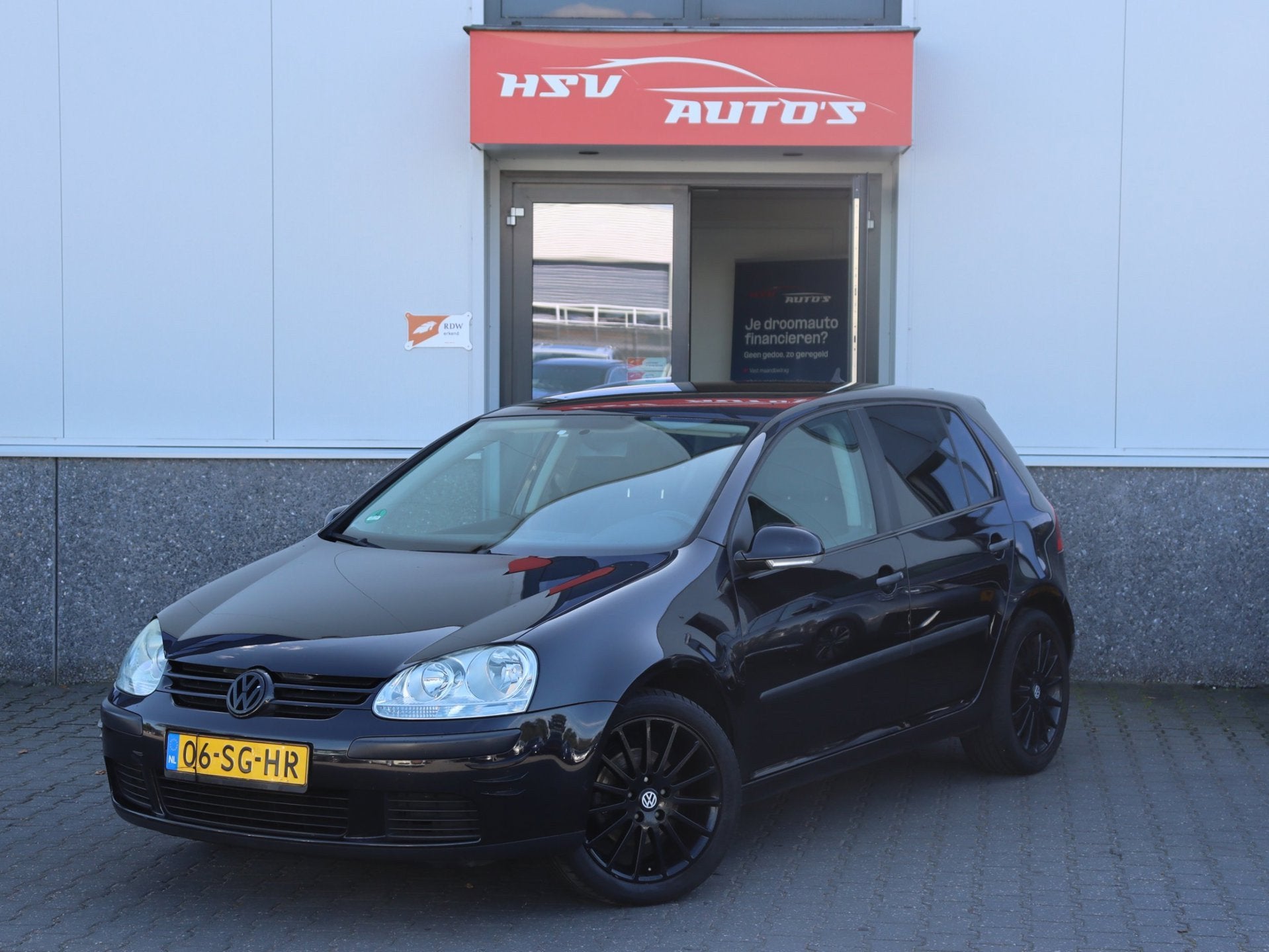 Volkswagen Golf 1.6 FSI Turijn airco LM org NL, Auto's, Voorwielaandrijving, 1195 kg, Gebruikt, 4 cilinders