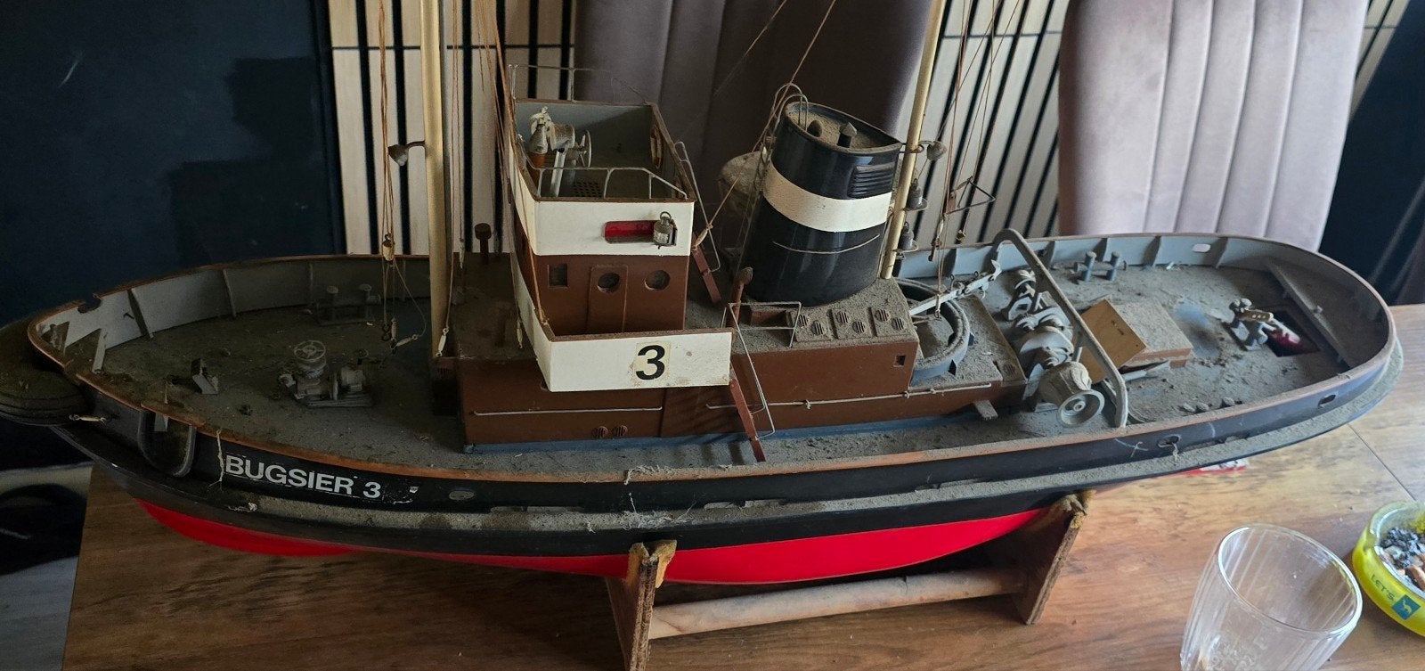Graupner Bugsier 3 sleepboot te koop, Ophalen, Gebruikt, 1:32 tot 1:50, Overige merken