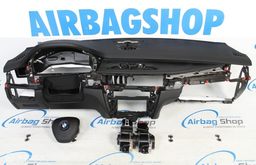 Airbag set - Dashboard zwart HUD BMW X5 F15 (2013-2018), Gebruikt, Ophalen of Verzenden
