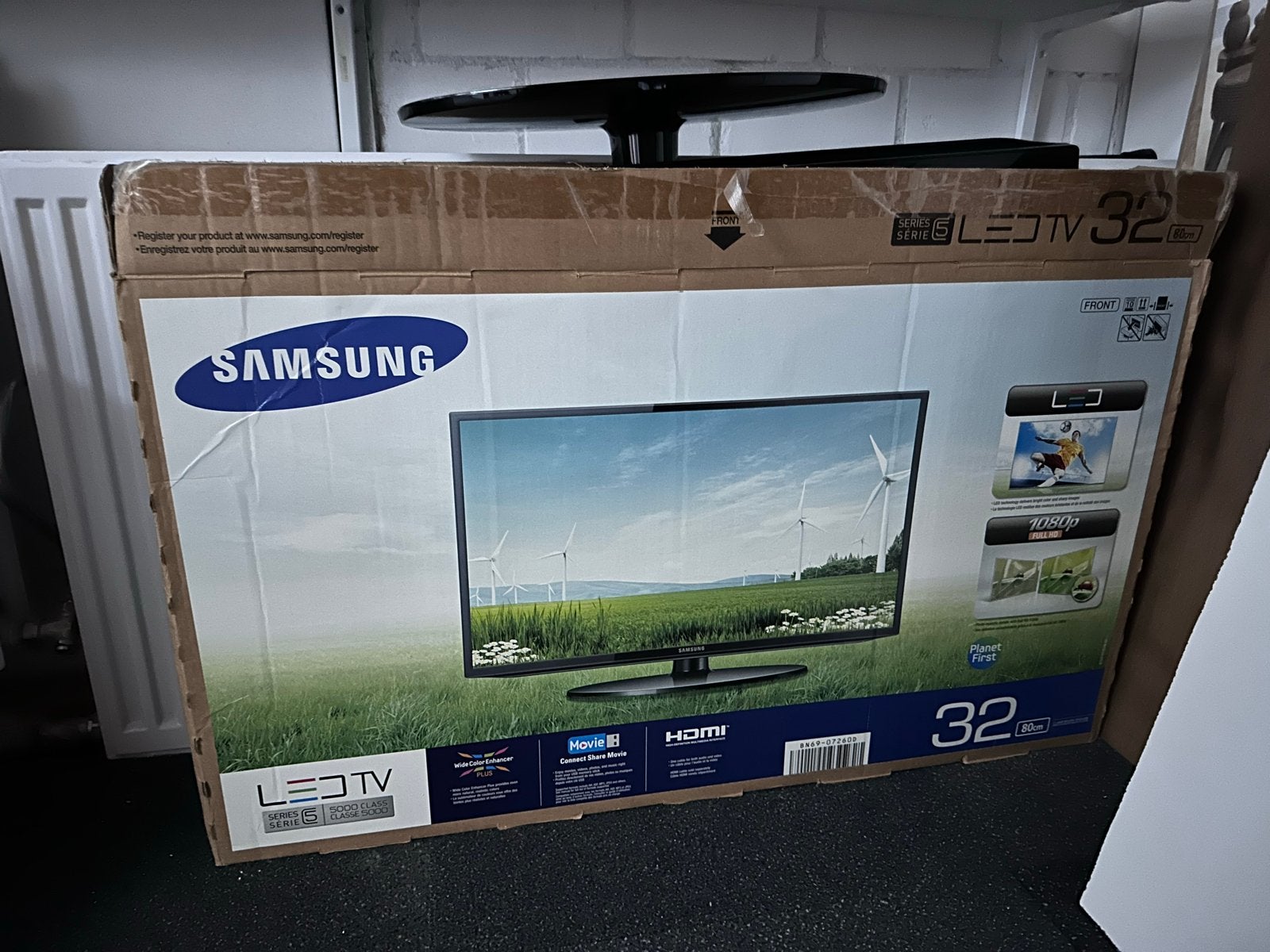 Samsung LED TV 32 inch Full HD, Audio, Tv en Foto, Televisies, Ophalen, LED, 50 Hz, 80 tot 100 cm