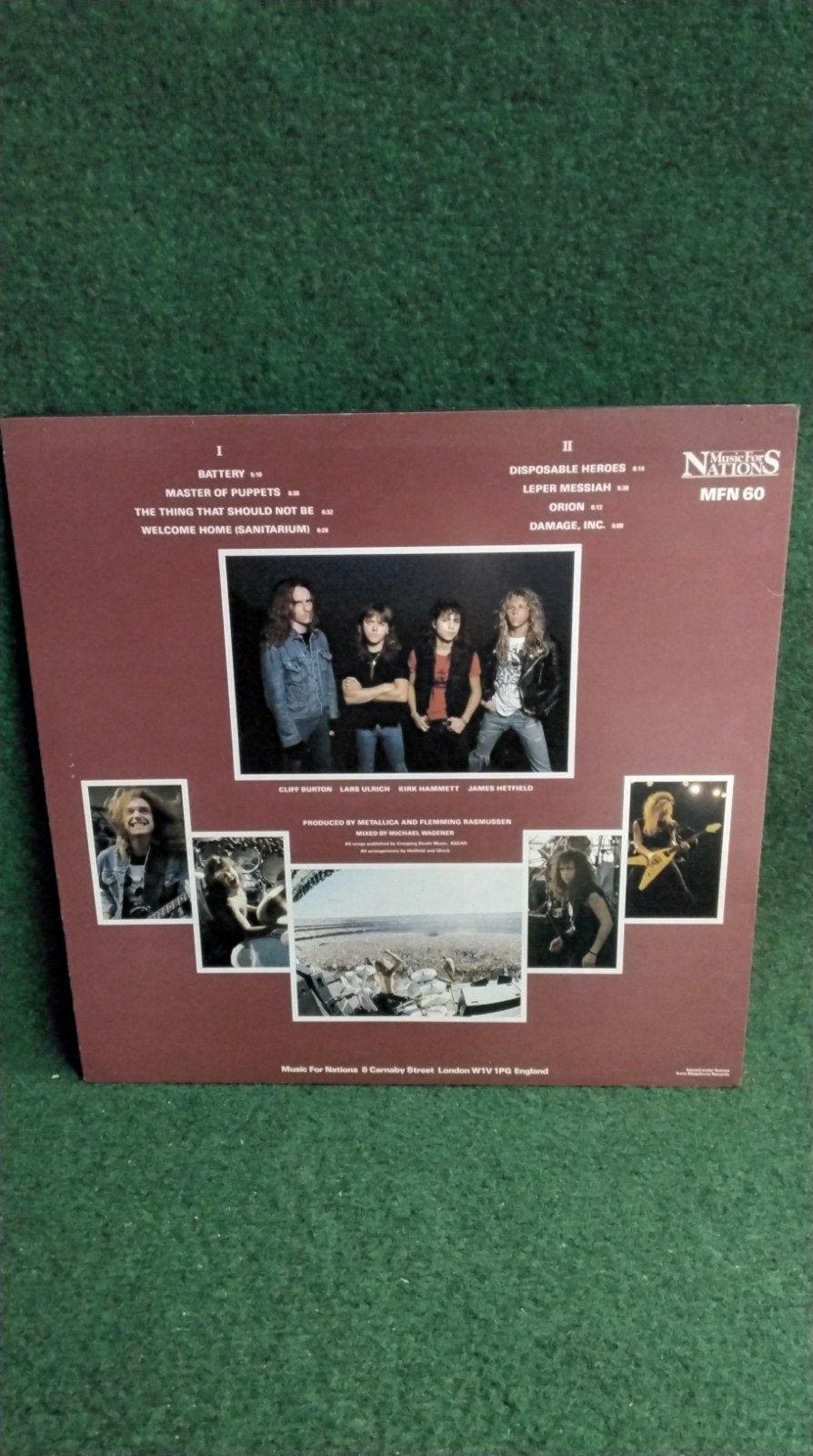 METALLICA  - MASTER OF PUPPETS - HARD ROCK, Ophalen of Verzenden, Gebruikt