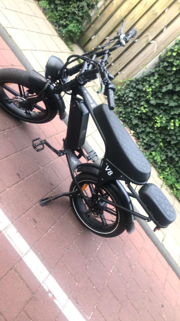 Fatbike tekoop, Fietsen en Brommers, Maximaal 45 km/u, Ophalen of Verzenden, Zo goed als nieuw, 30 cc