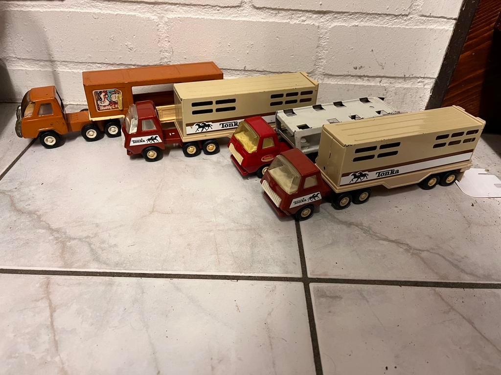 4x Tonka paardentrailer, Ophalen of Verzenden, Gebruikt