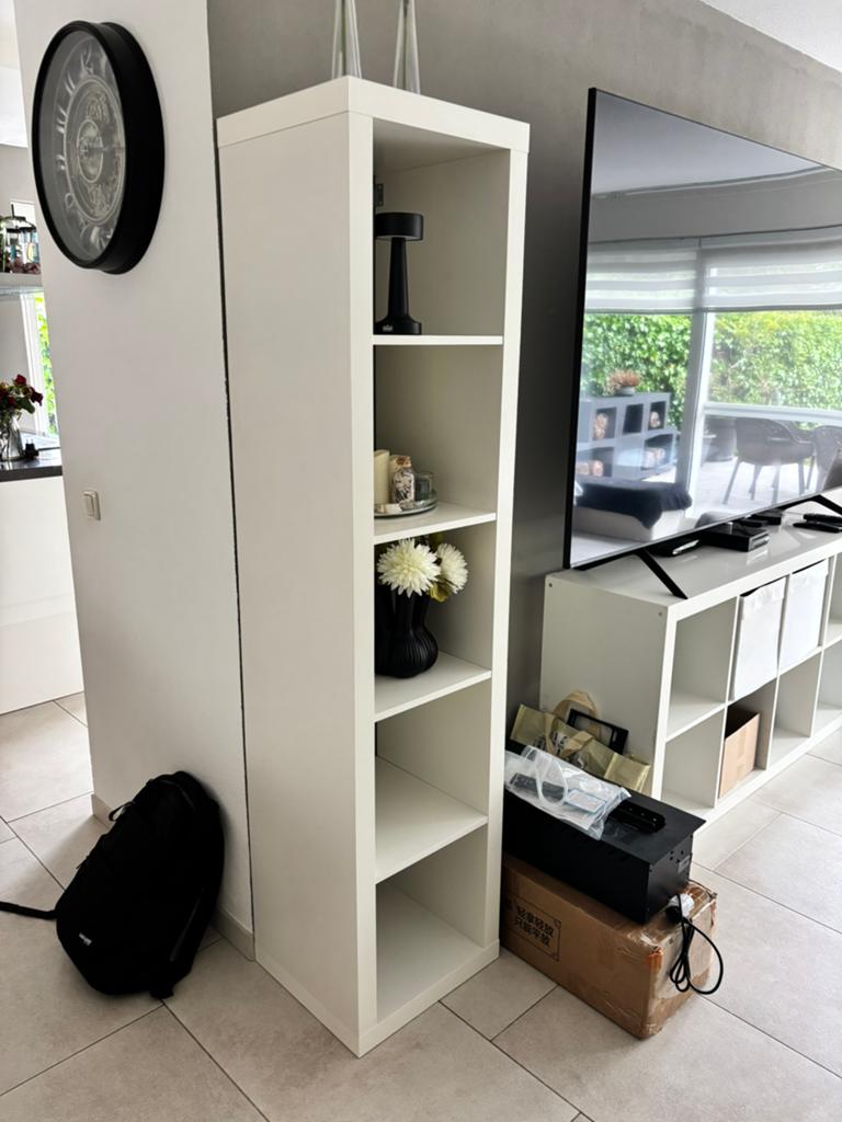 Ikea EXPEDIT (Kallax) KAST 5 vakken, Ophalen, Zo goed als nieuw, 25 tot 50 cm, Minder dan 100 cm