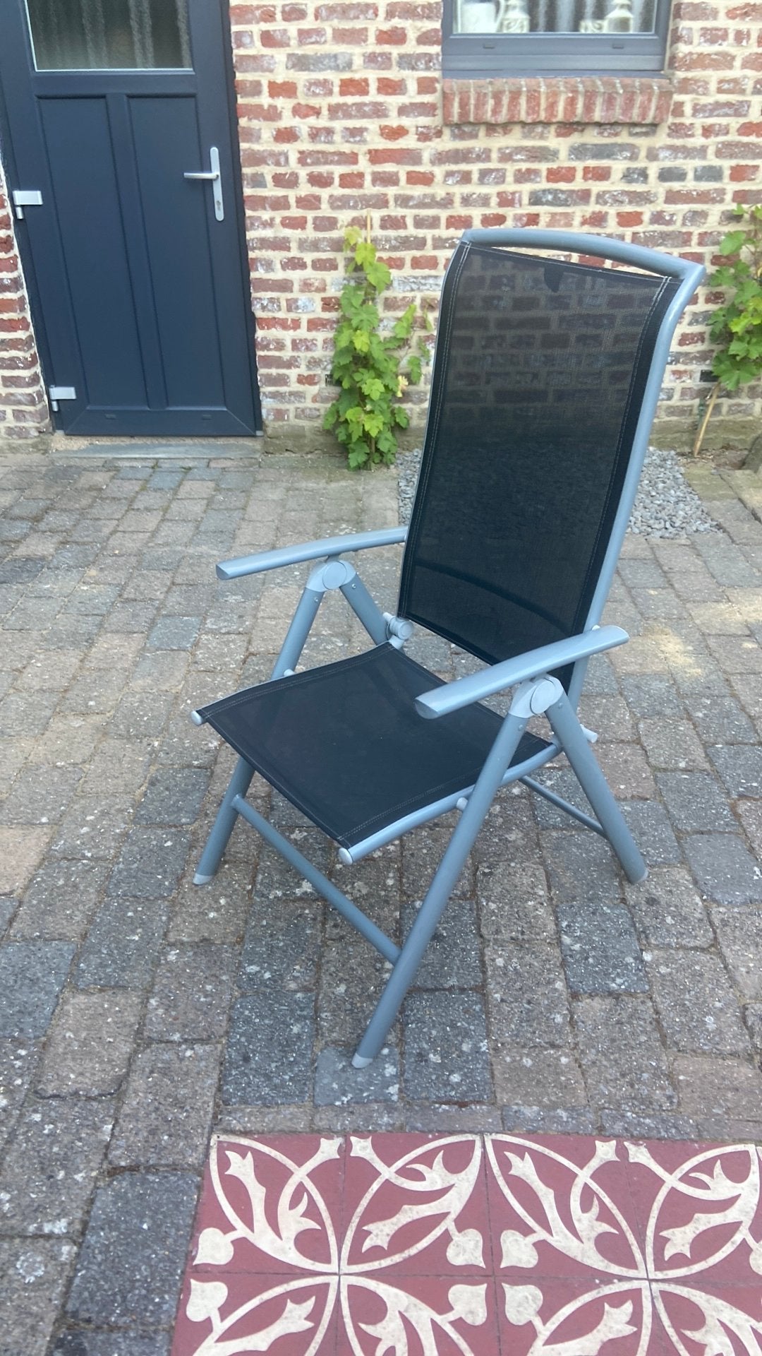 Lichtgewicht tuinstoelen / campingstoelen, Caravans en Kamperen, Ophalen, Gebruikt, Campingstoel