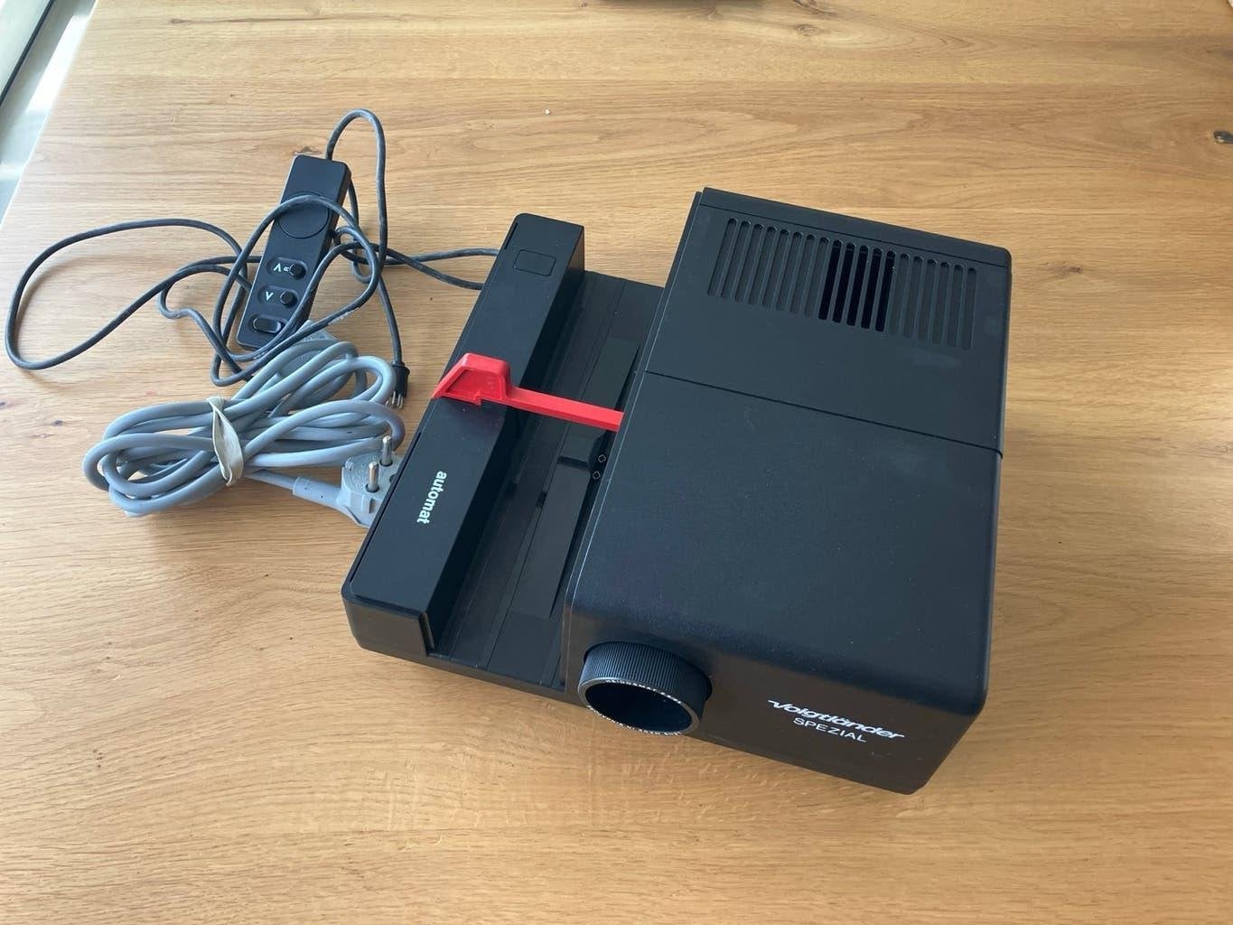 Voigtländer Spezial Diaprojector met afstandsbediening, Ophalen of Verzenden, Gebruikt