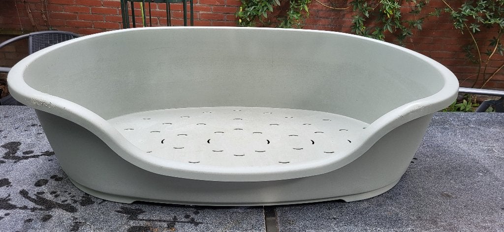 Hondenmand kunstof, Ophalen, Gebruikt, Polyester