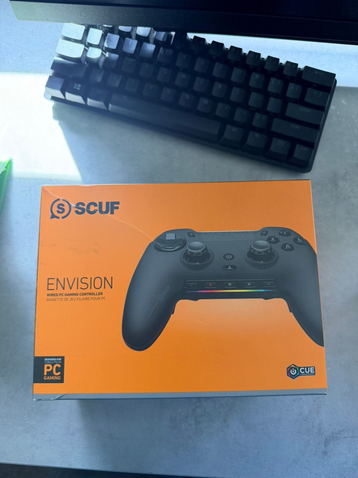SCUF ENVISION Wired Gaming Controller for PC Black, Ophalen of Verzenden, Zo goed als nieuw