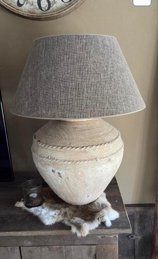 Grote lampenkap, Ophalen, Zo goed als nieuw, Rond, 50 cm of meer