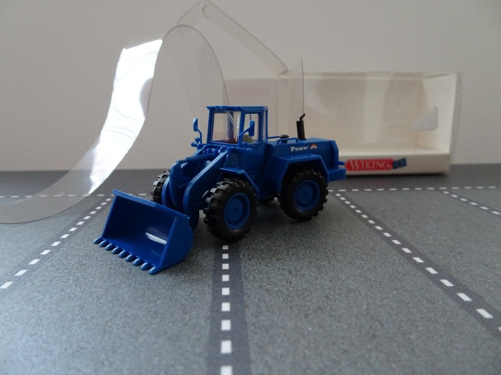 101 wiking 6510432 liebherr wielloader pouw utrecht 1:87, Ophalen of Verzenden, Nieuw, Bus of Vrachtwagen, Wiking