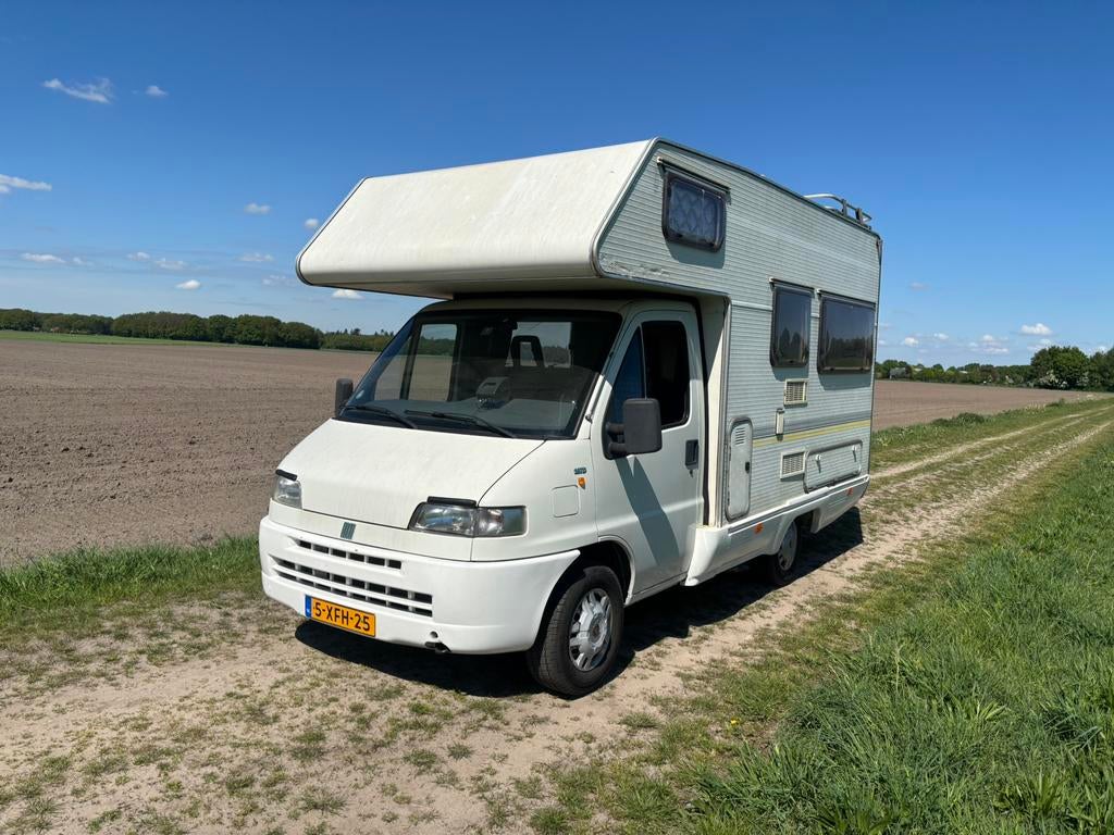 Mooie Fiat 230 Camper 1998, Particulier, Tot en met 4, Half-integraal