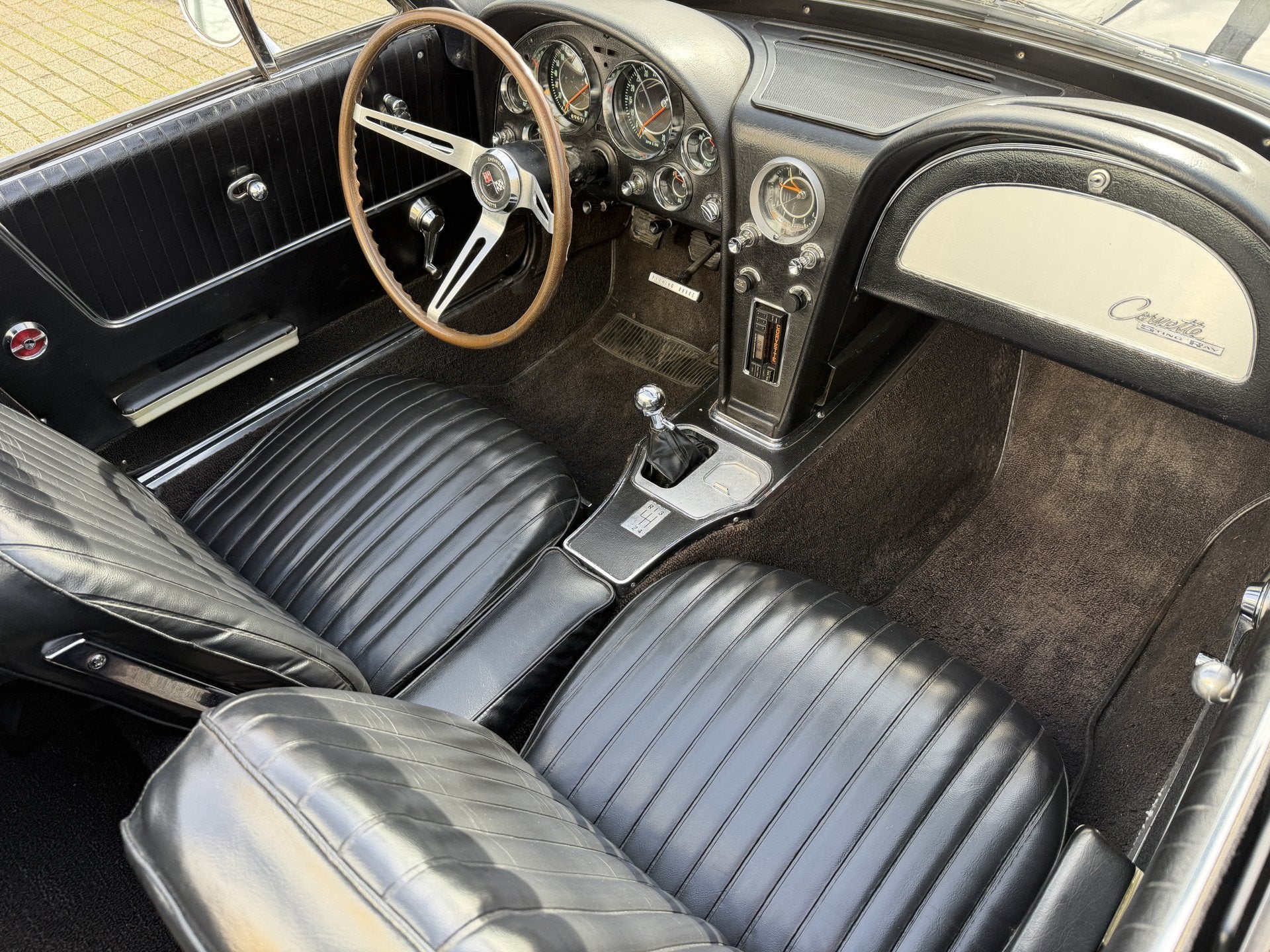 Chevrolet Corvette Stingray C2 Cabriolet * Leer * Winter + Z, foto 7