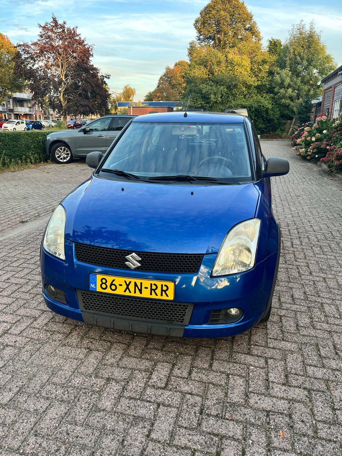 Suzuki Swift 1.3 3D 2007 Blauw, Stof, Swift, Origineel Nederlands, Handgeschakeld