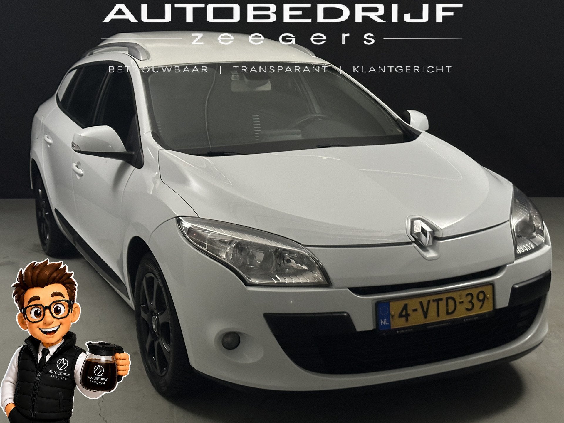 Renault Mégane 1.5 dCi Expression GRIJSKENTEKEN*AC*Navi*Die, Auto's, Voorwielaandrijving, Gebruikt, 1225 kg, 4 cilinders