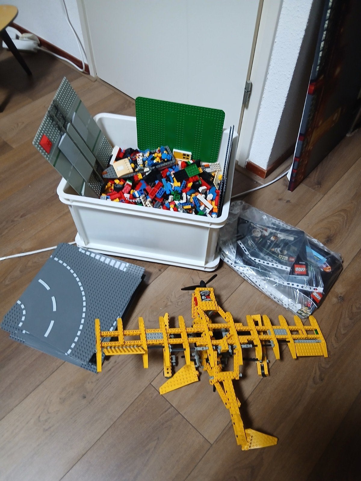 bak vol lego, Vo, Gebruikt, Vo, Vo
