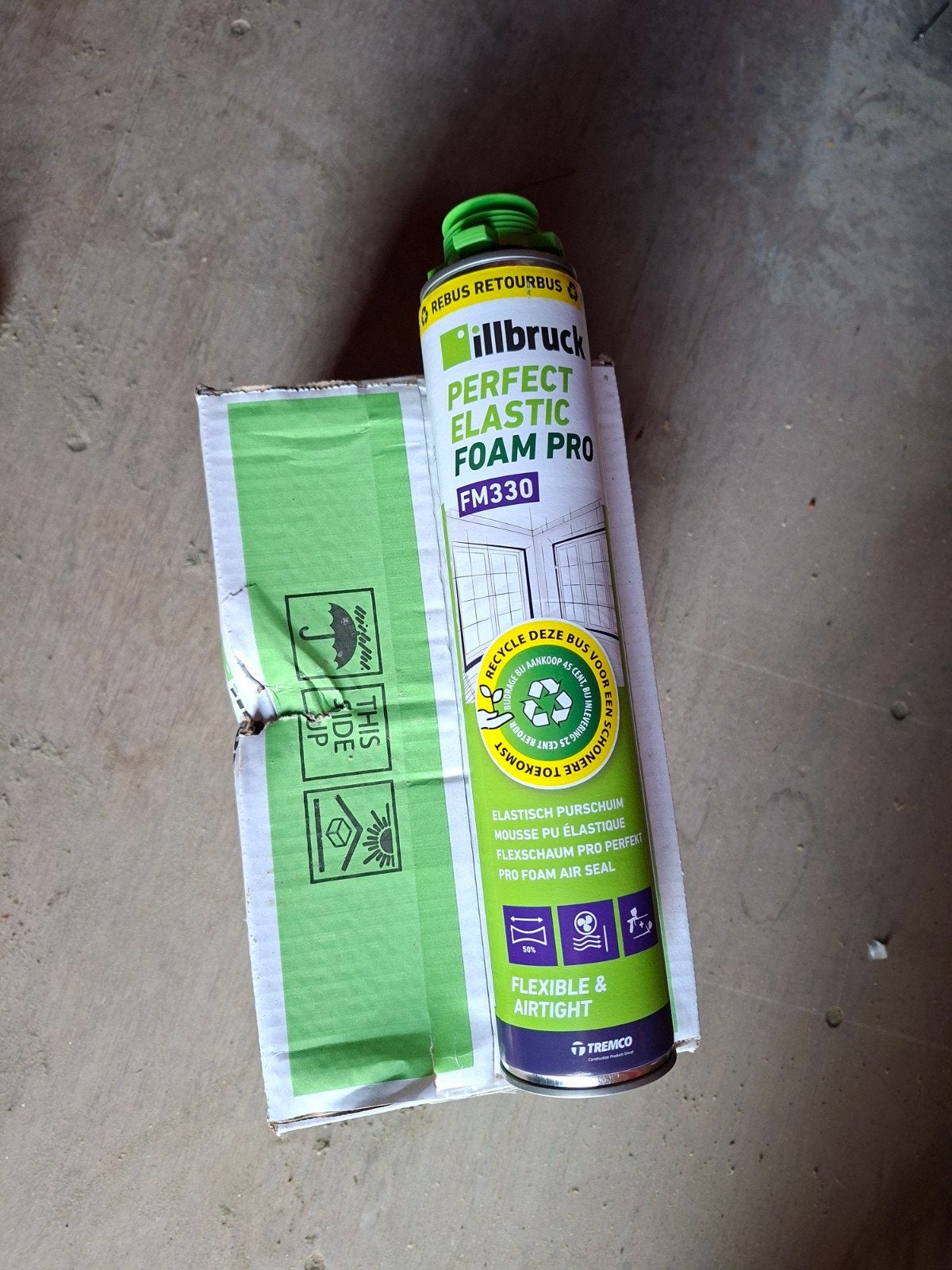 Illbruck FM330 Perfect Elastic Foam Pro purschuim nieuw, Overige materialen, Nieuw, 15 m² of meer, Muurisolatie