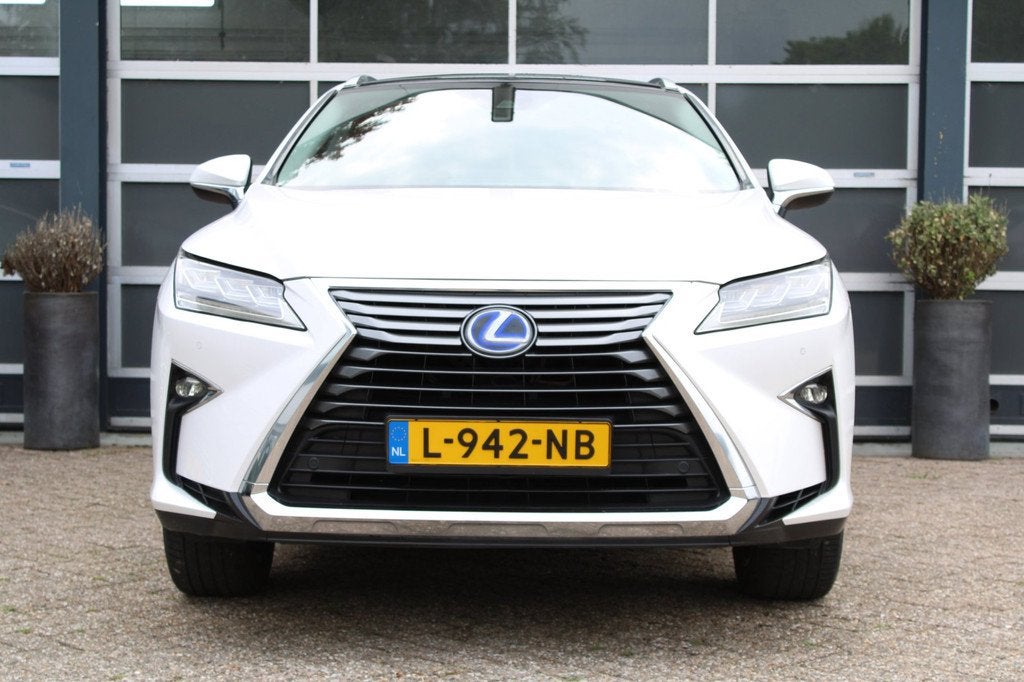 Lexus RX 450h 4WD President Line, Auto's, Lexus, Automaat, Euro 6, 138 €/maand, Wit