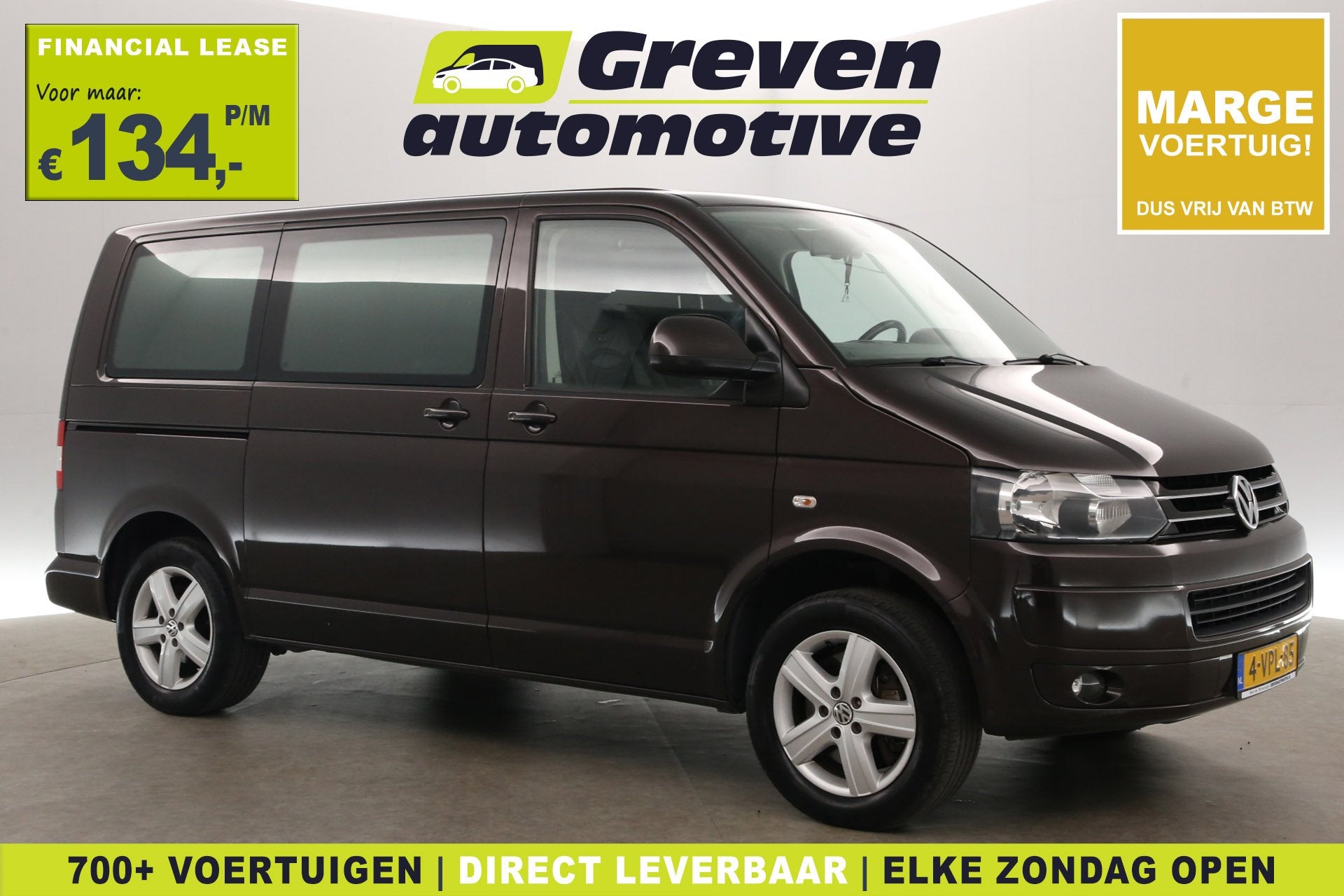 Volkswagen Transporter 2.0 TDI L1H1 180PK | Marge | Automaat, Auto's, Euro 5, Stof, Gebruikt, 4 cilinders
