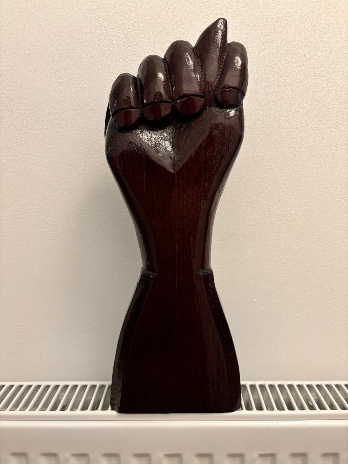 Surinaams vruchtbaarheidssymbool - Zware kwaliteit hout, Antiek en Kunst, Overige onderwerpen, Ophalen of Verzenden, Handgemaakt