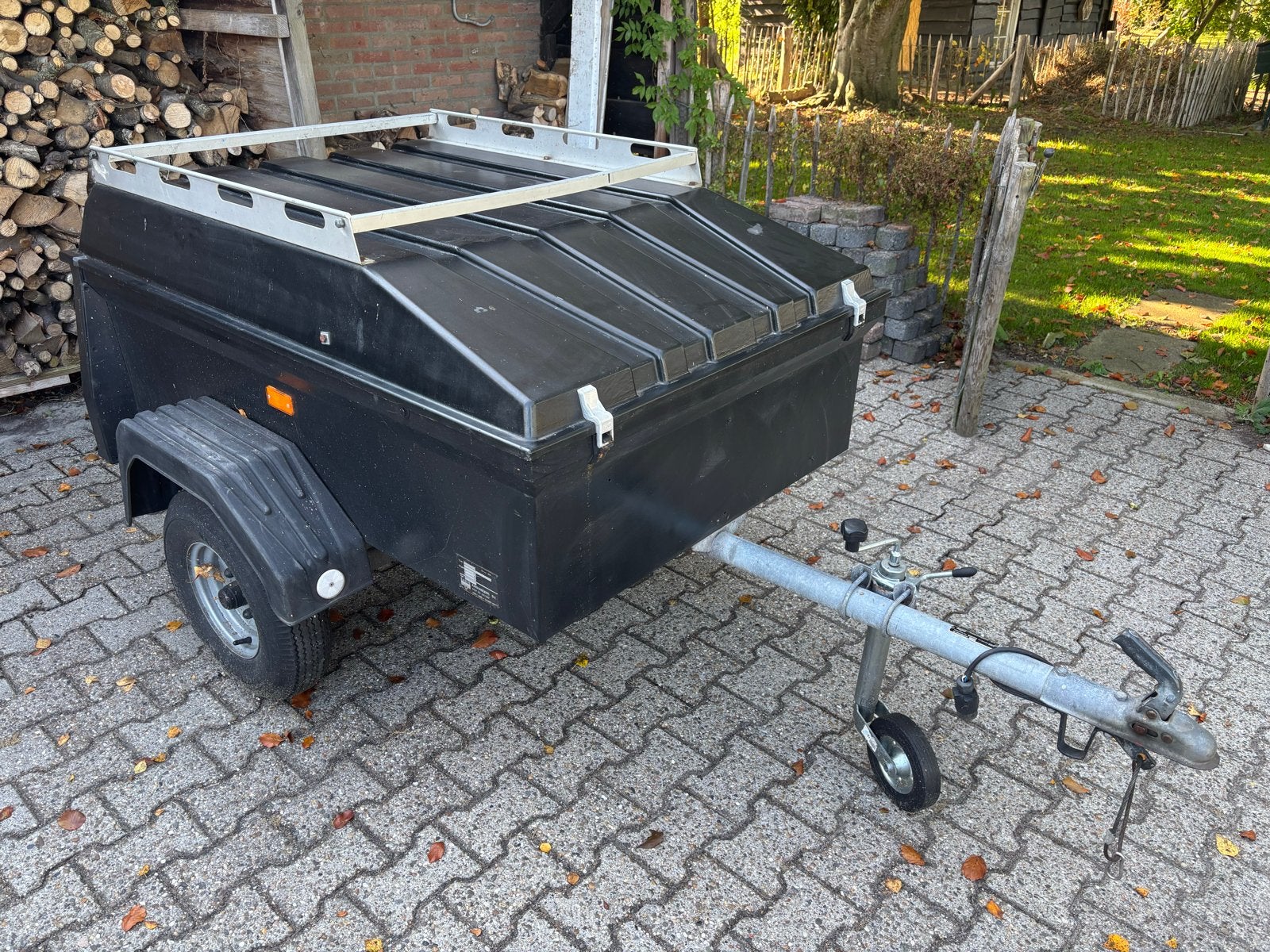 Saris Aanhanger ARBA2000 met imperiaal en reservewiel, Ophalen, Gebruikt