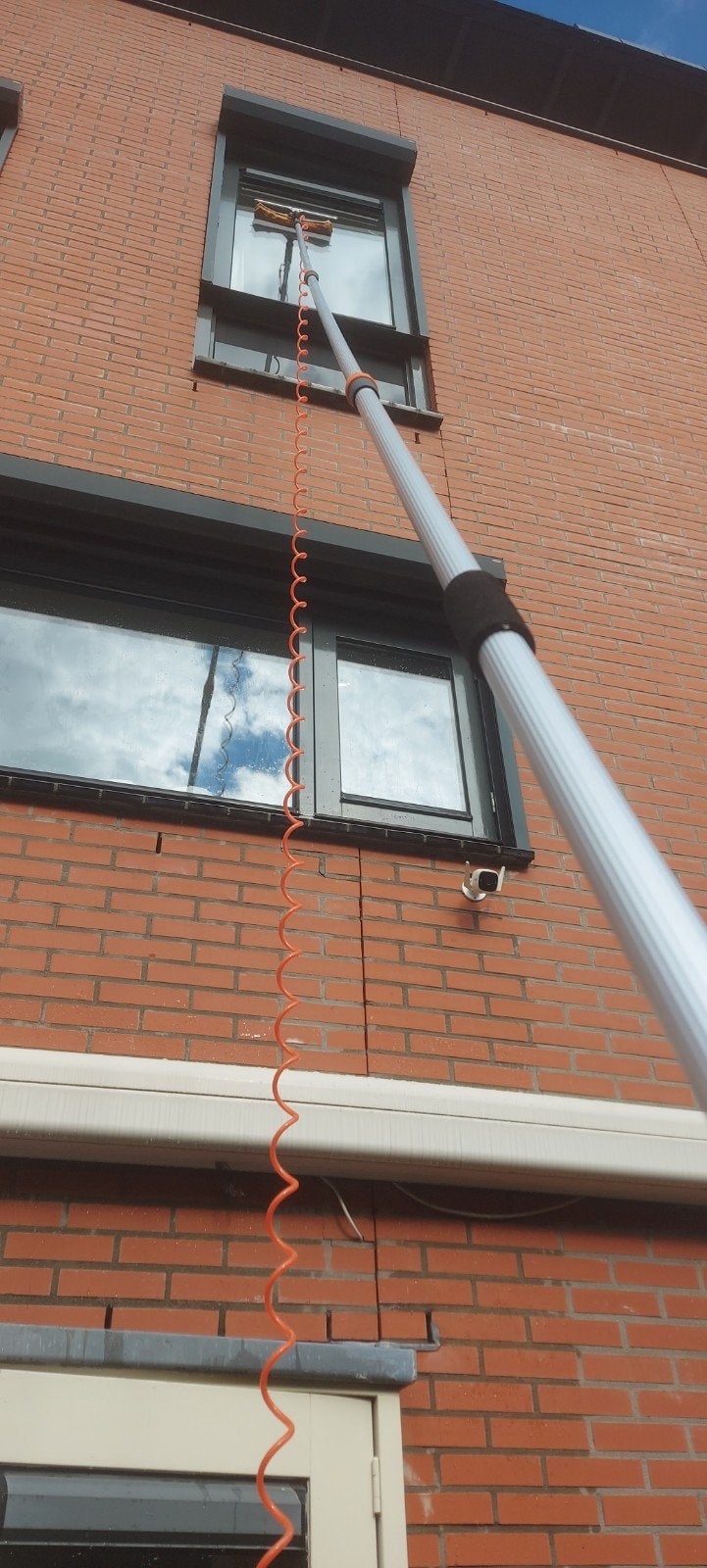 Nieuwe Telescoop Stang 8.30mtr voor Ramen en zonnepanelen, Ophalen