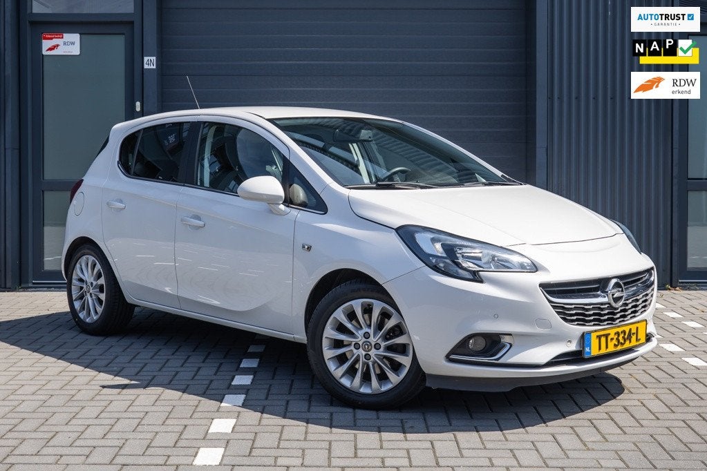 Opel Corsa 1.0 Turbo Online|Airco|Carplay|2e eigenaar|PDC|Ca, Voorwielaandrijving, Stof, Origineel Nederlands, Handgeschakeld
