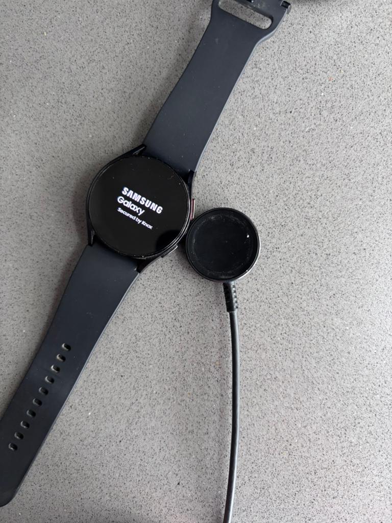 Samsung watch 6, Ophalen, Zo goed als nieuw, Zwart, Android
