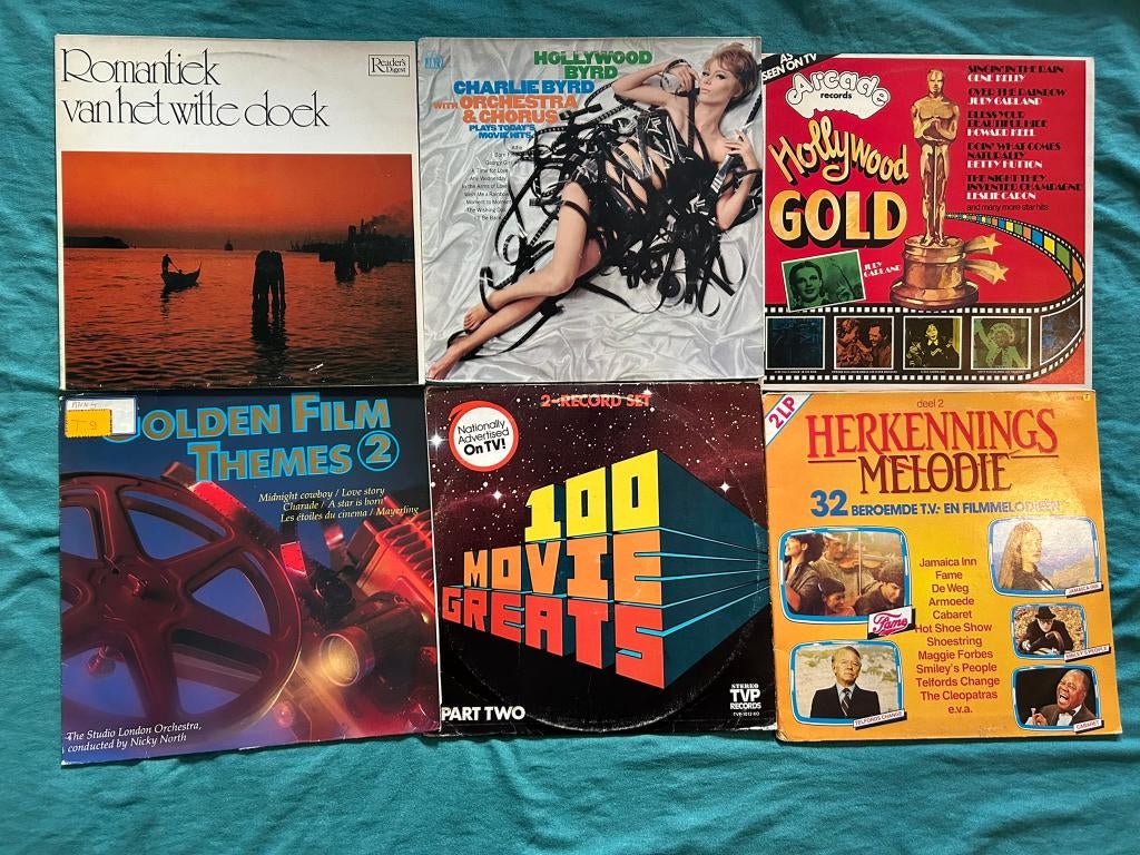 20 LP's Film & TV muziek (ook per stuk te koop), Ophalen of Verzenden, Gebruikt, 12 inch