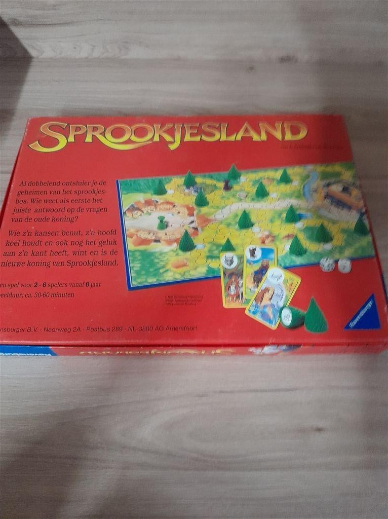 sprookjesland - s4459, Hobby en Vrije tijd, Gezelschapsspellen | Bordspellen, Verzenden, Zo goed als nieuw