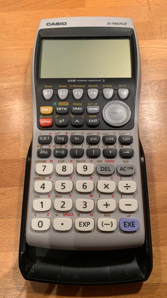 Grafische rekenmachine Casio fx-9860GII, Diversen, Ophalen of Verzenden, Grafische rekenmachine, Zo goed als nieuw