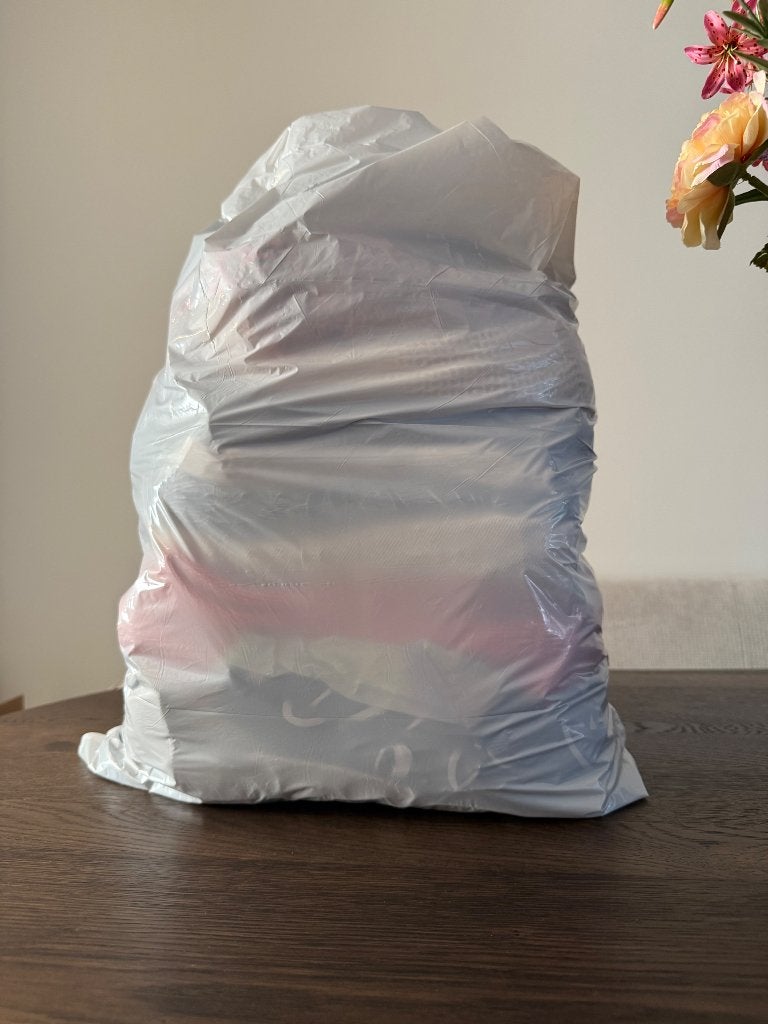 Zak met kleding, Ophalen, Zo goed als nieuw, Maat 38/40 (M)