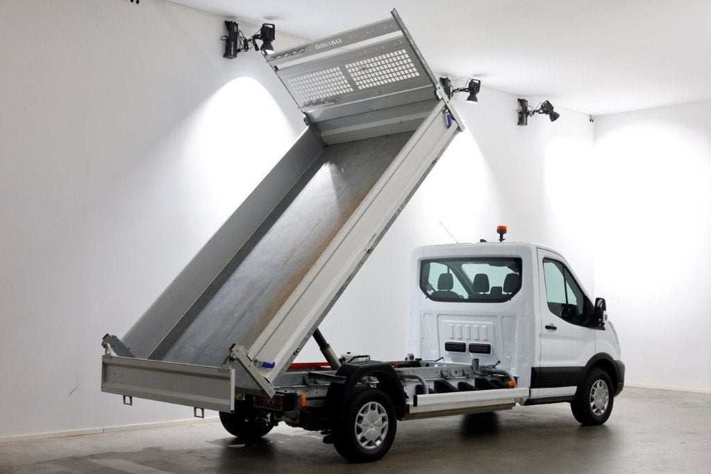 Ford E-Transit 350 68 kWh Trend WLTP Range 317km 100% Electr, Auto's, Bestelauto's, Automaat, Achterwielaandrijving, Gebruikt