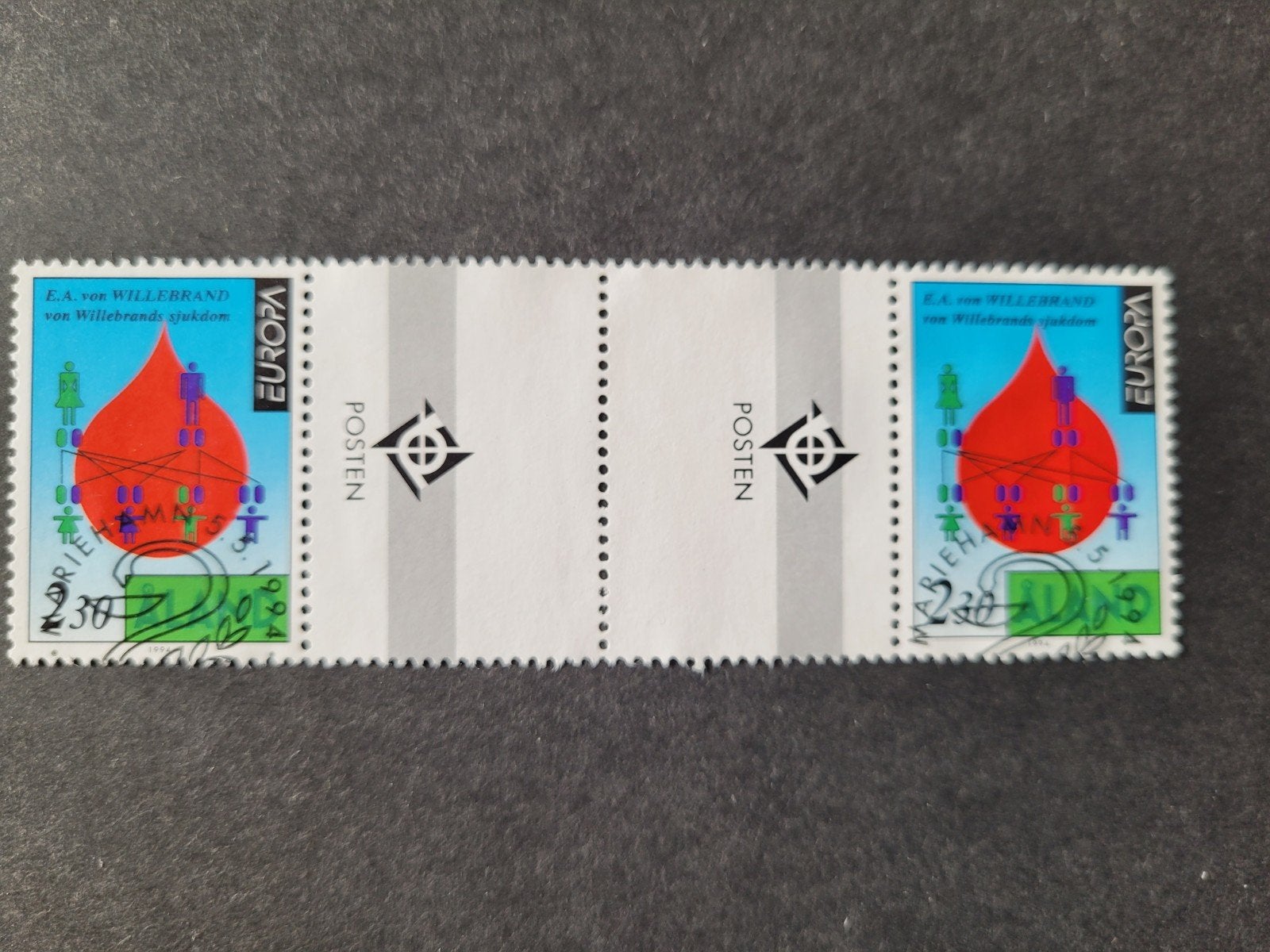 Åland 1994, Ophalen of Verzenden, Finland, Gestempeld