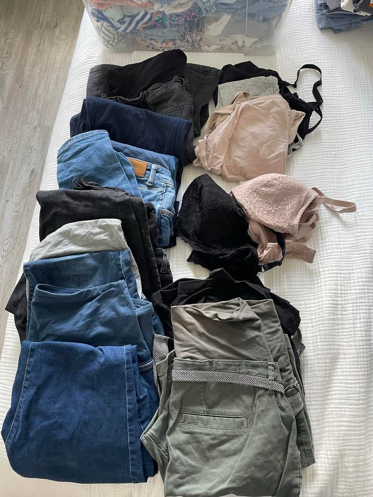 Positiekleding pakket maat 42/44 (L/XL), Blauw, Maat 42/44 (L), Ophalen of Verzenden, Gedragen