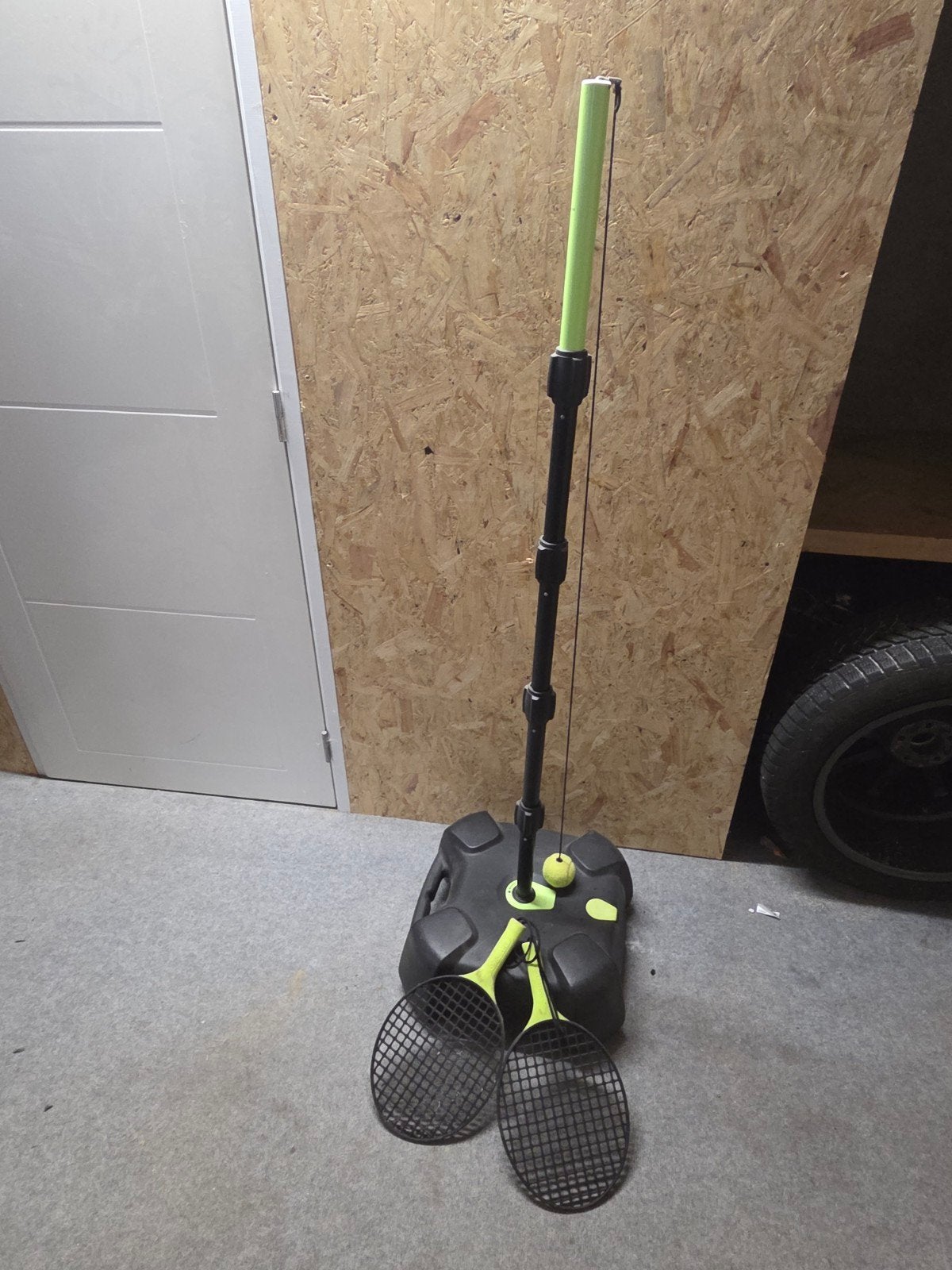 Tennis Trainer Set met Rackets en Bal, Sport en Fitness, Gebruikt, L00, Overige typen, Ophalen