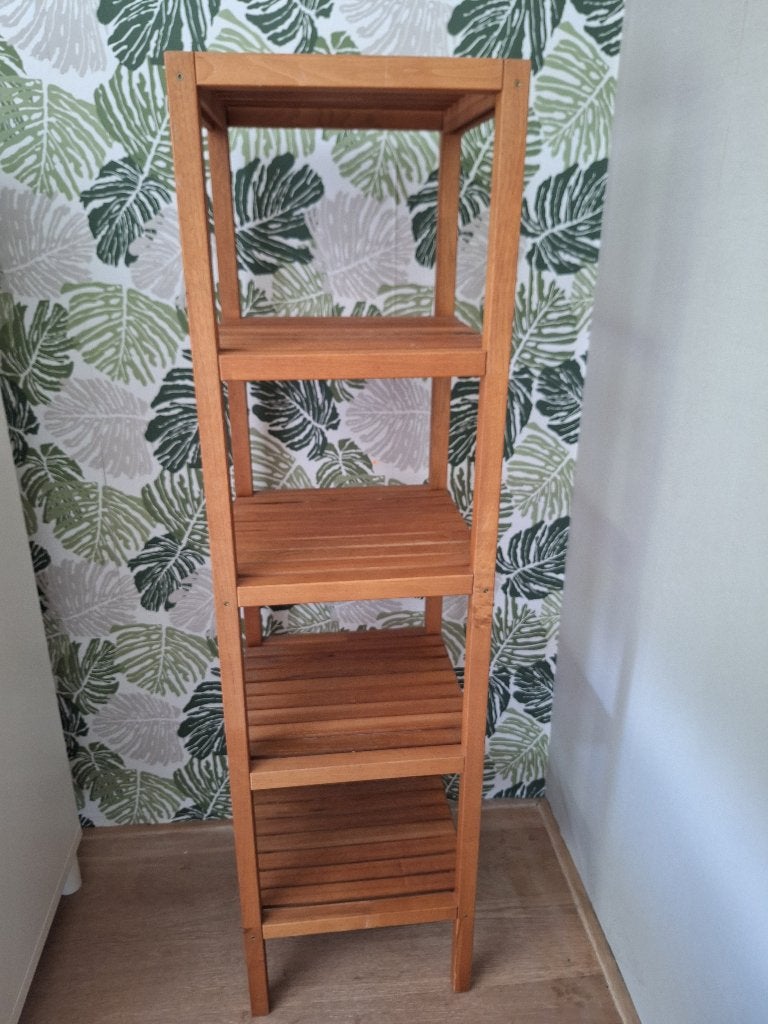 Ikea houten kast, Ophalen, Met plank(en), Gebruikt, 100 tot 150 cm