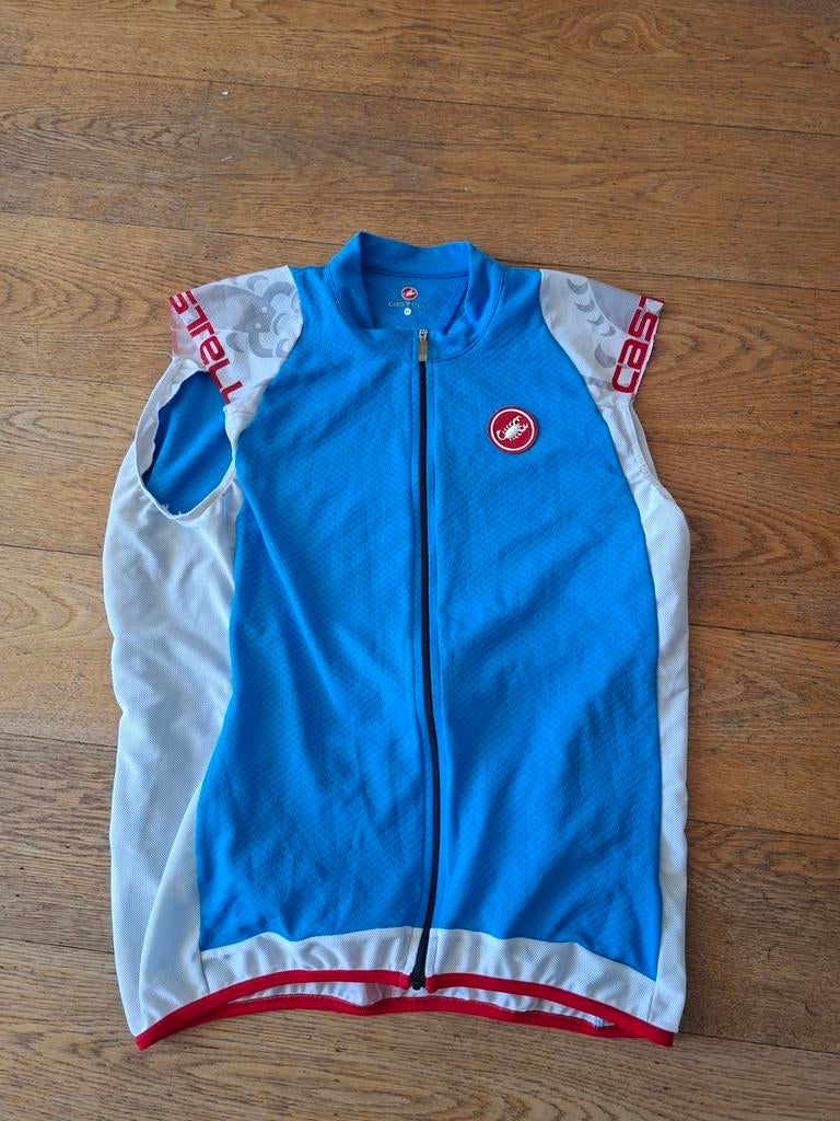 Castelli Mouwloos Fietsshirt XL, Ophalen of Verzenden, Zo goed als nieuw, XL, Bovenkleding
