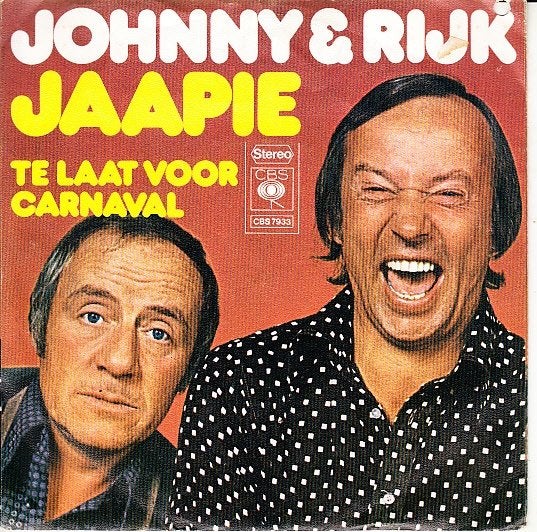 johnny & rijk - jaapie (1972), Gebruikt, Fotohoes, 7 inch, Ophalen of Verzenden