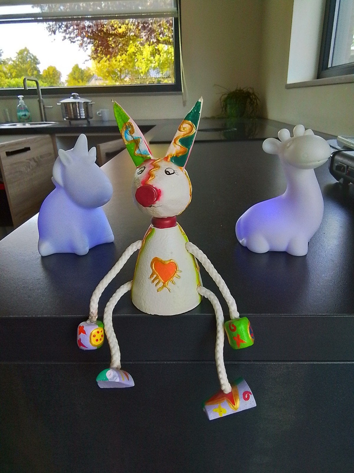 Kastpoppetje en lampjes, Kinderen en Baby's, Kinderkamer | Inrichting en Decoratie, Ophalen of Verzenden, Zo goed als nieuw, Overige typen
