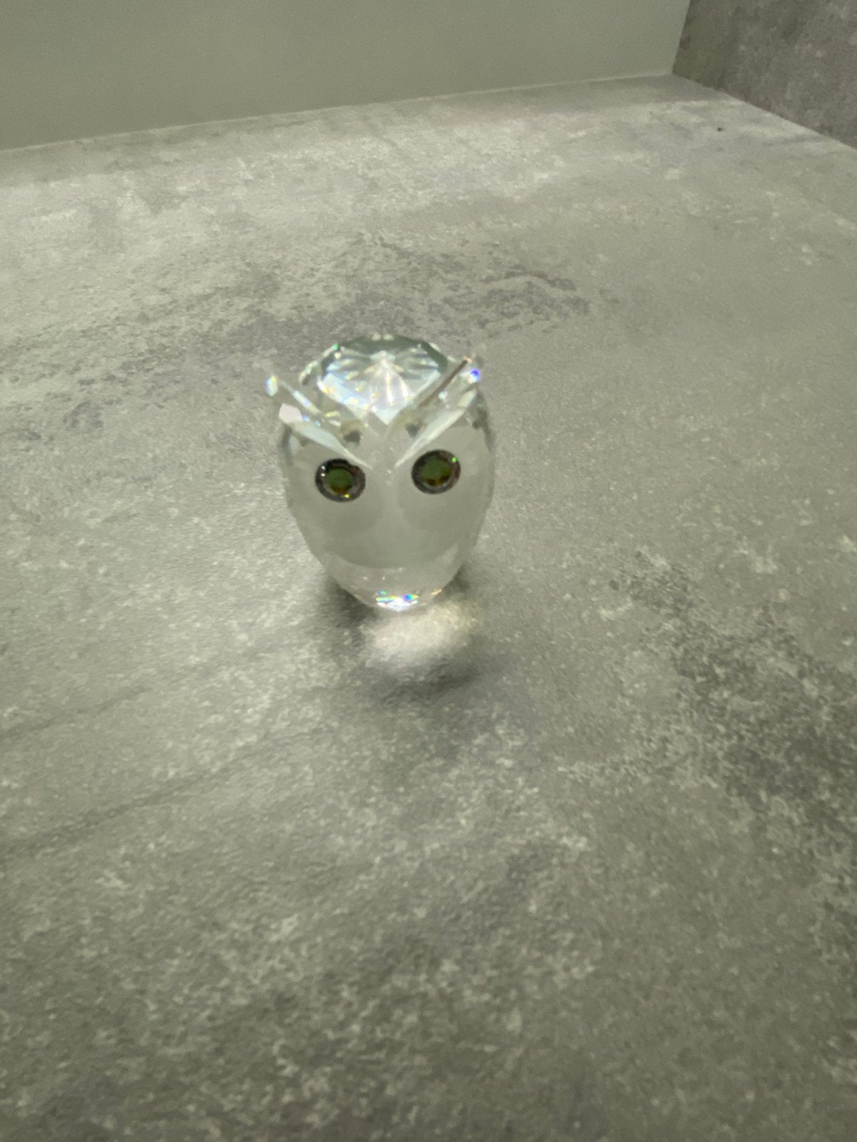 Swarovski Uil Kristal Figuur met Originele Doos, Ophalen of Verzenden, Zo goed als nieuw, Figuurtje
