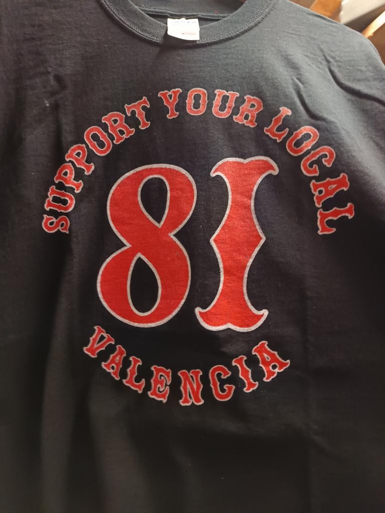Support 81 Valencia Hell Angels Wear Medium, Valencia, Maat 48/50 (M), HA, Nieuw