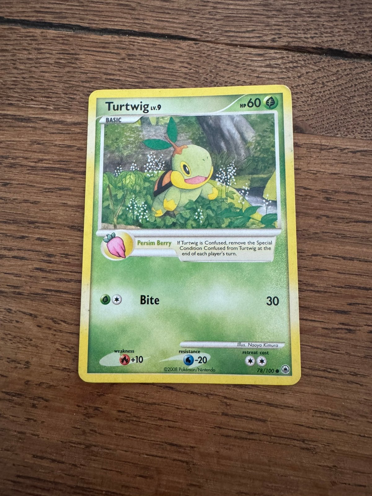 Turtwig 78/100 2008, Ophalen of Verzenden, Zo goed als nieuw