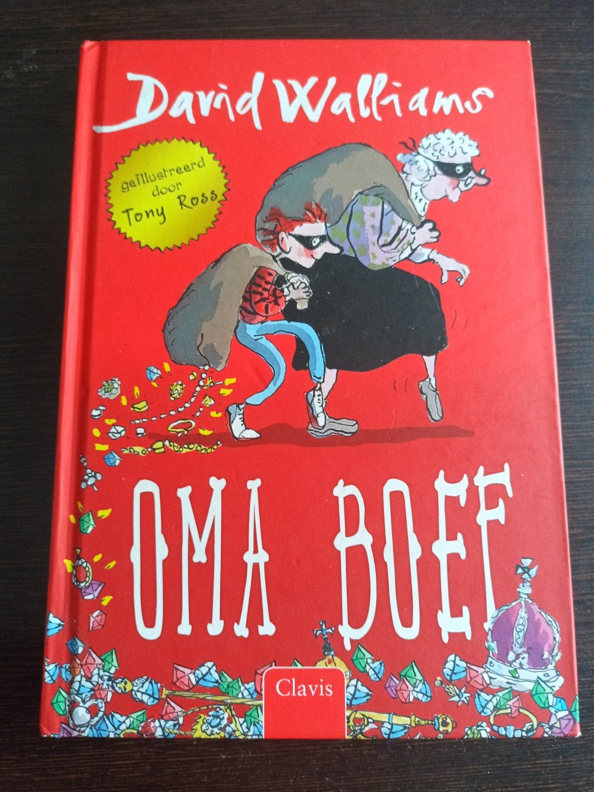 Oma boef, Gelezen, Ophalen of Verzenden, Fictie, David Walliams