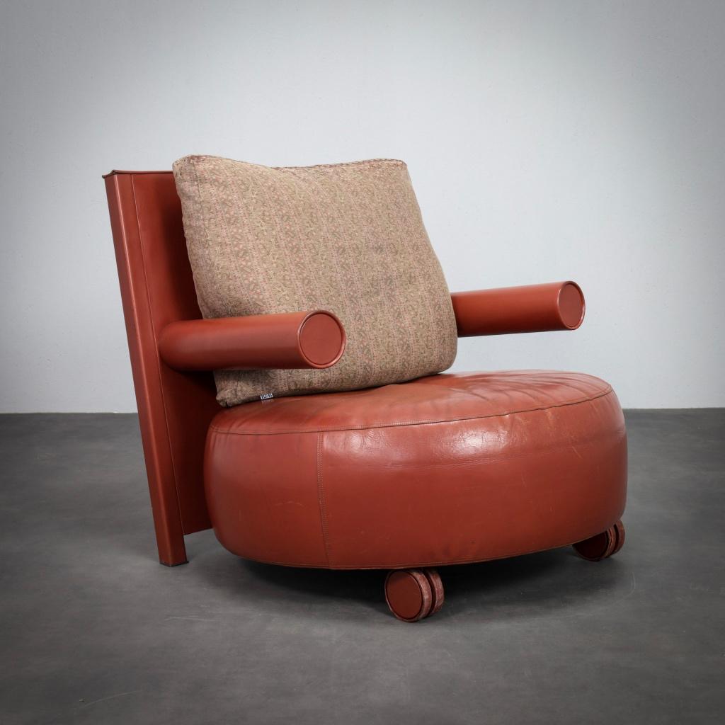 Design fauteuil lounge chair Antonio Citterio B&B Italia, Huis en Inrichting, Fauteuils, Ophalen, Gebruikt, 75 tot 100 cm, 75 tot 100 cm