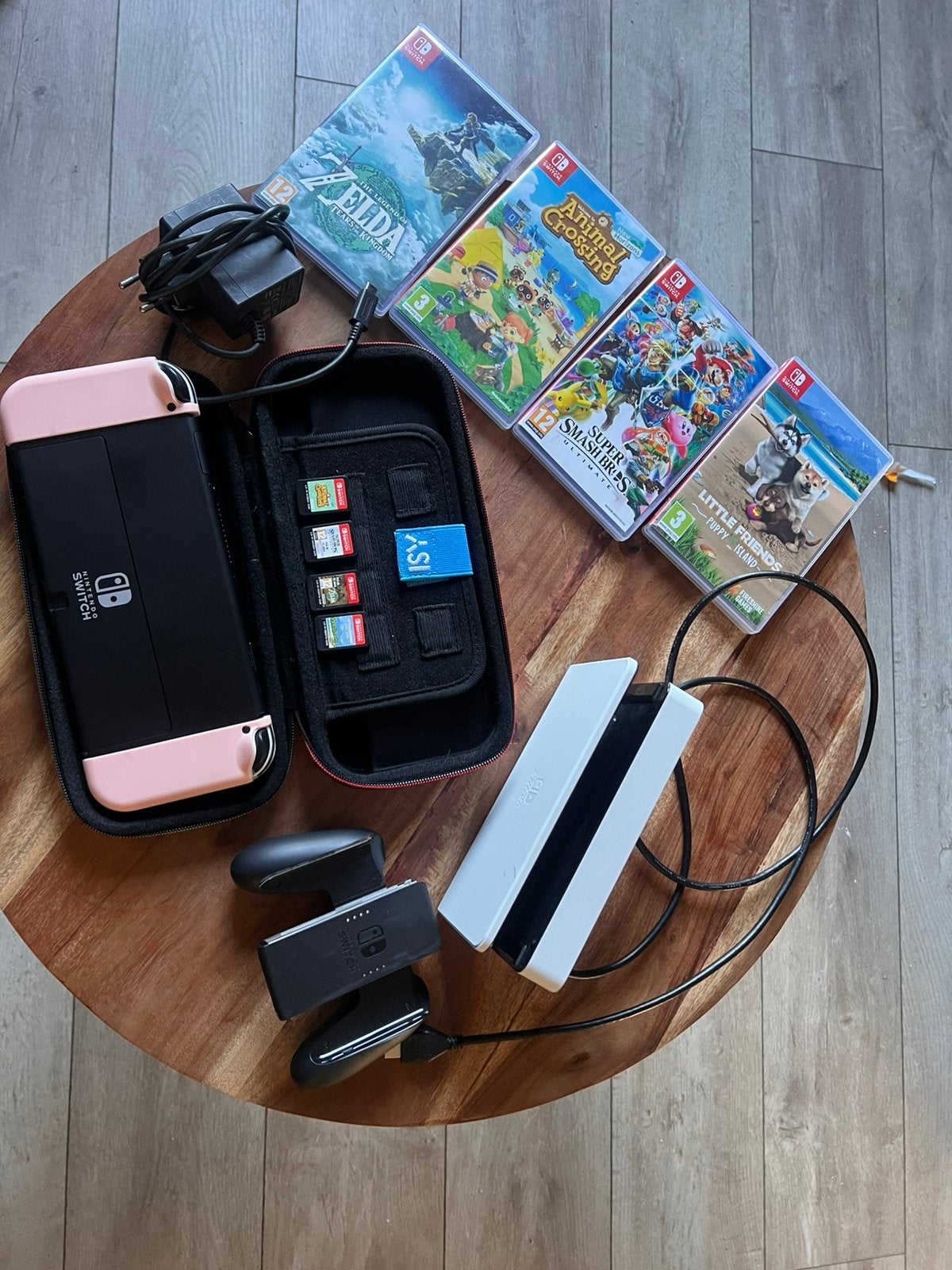 Nintendo switch oled, Ophalen of Verzenden, Zo goed als nieuw, Met 1 controller, Switch OLED