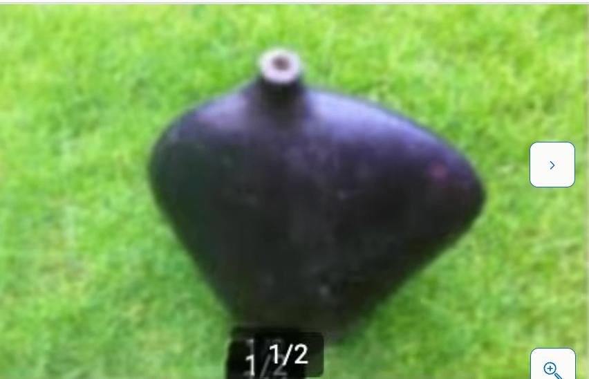 Grote bloempot bruin keramiek H55Br45cm, 40 cm of meer, Ophalen of Verzenden, Zo goed als nieuw, Overige vormen