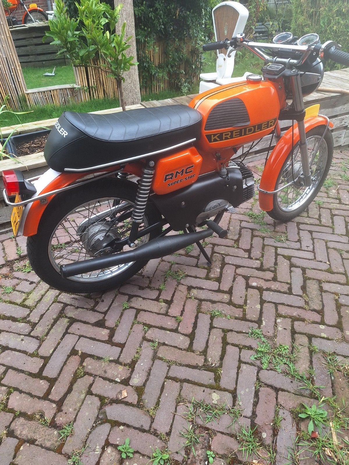 Kreidler RMC brommer 5 bak, breidwand, 20 mm, Ophalen, Florett RMC, Zo goed als nieuw, 50 cc