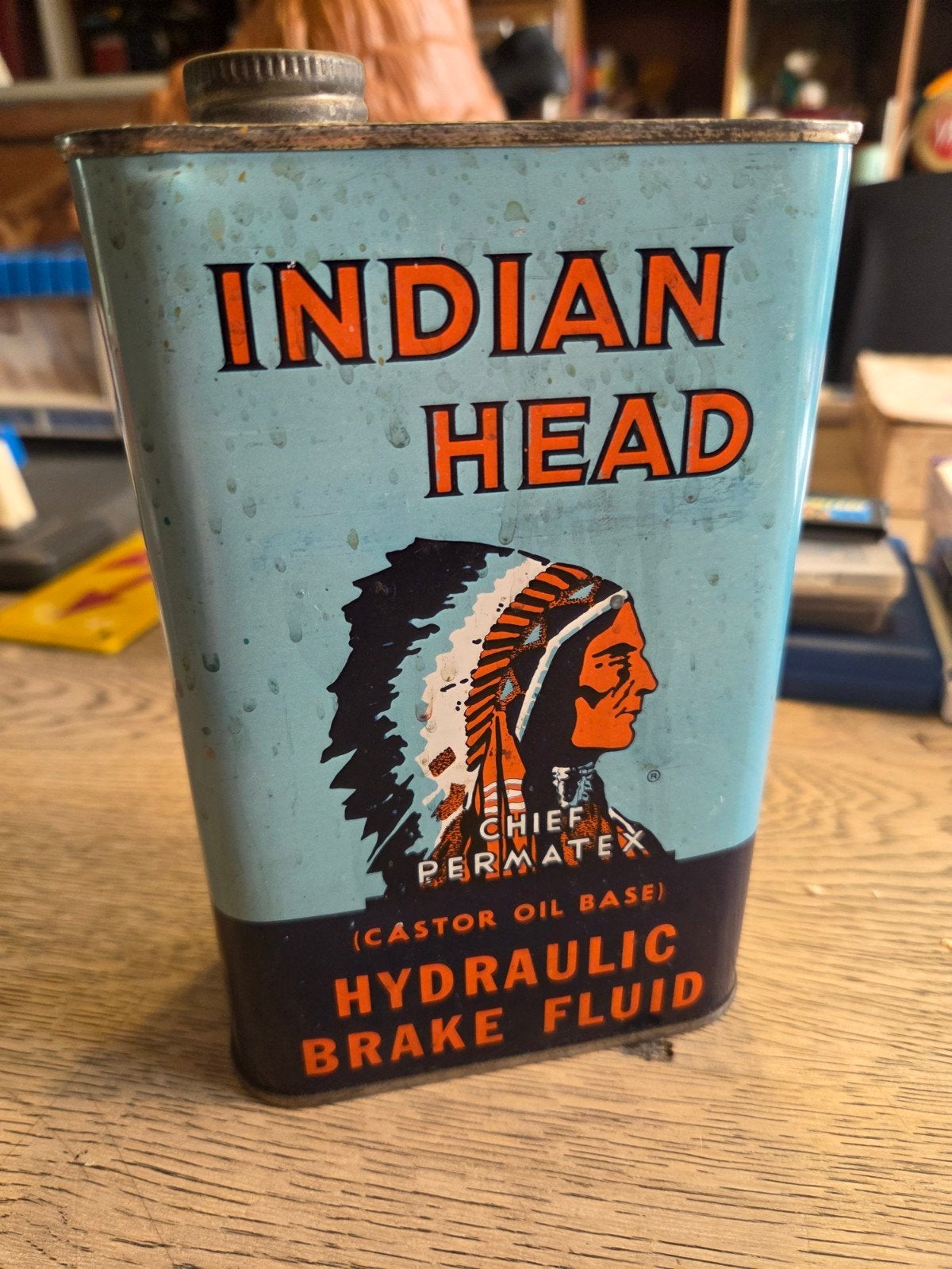 Mooi vol blik indian head, Ophalen, Gebruikt, Overige